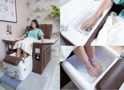 What are the benefits of soaking your hands and feet?